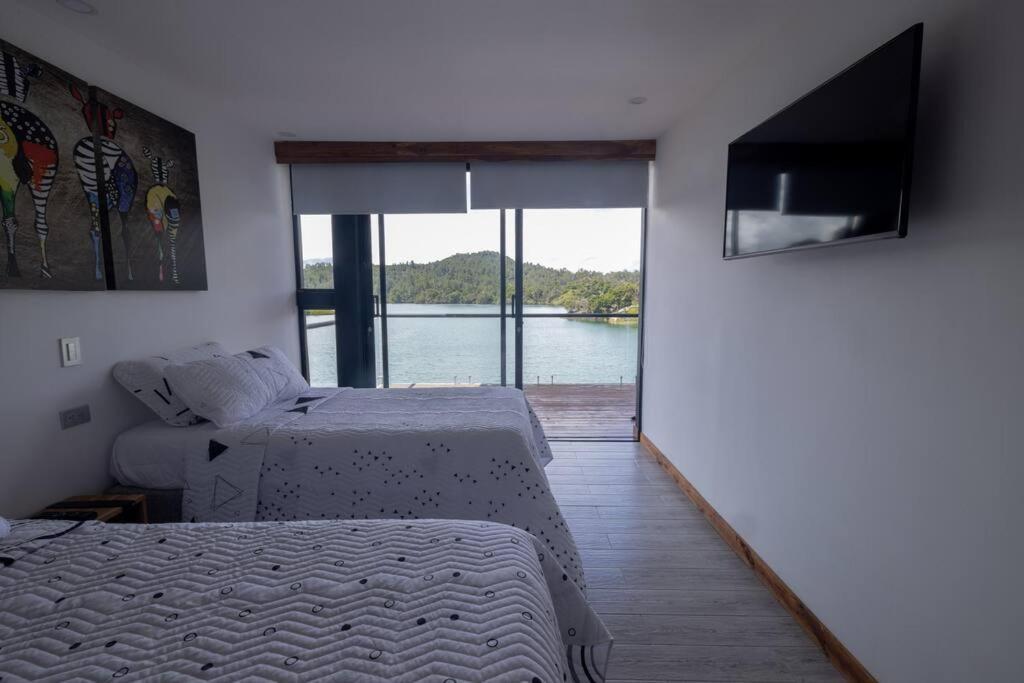 Sky House Cabana Guatape La Pradera  Eksteriør bilde