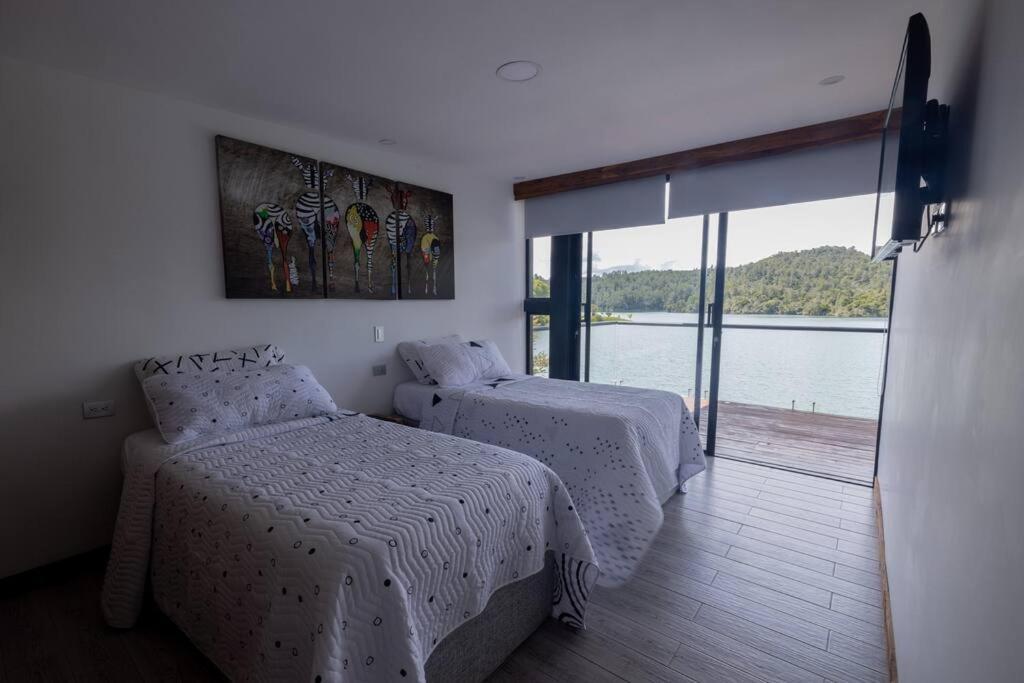 Sky House Cabana Guatape La Pradera  Eksteriør bilde