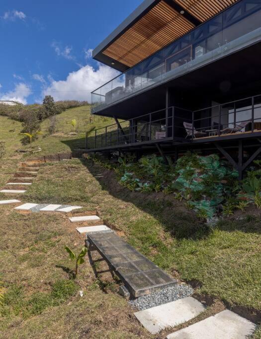 Sky House Cabana Guatape La Pradera  Eksteriør bilde