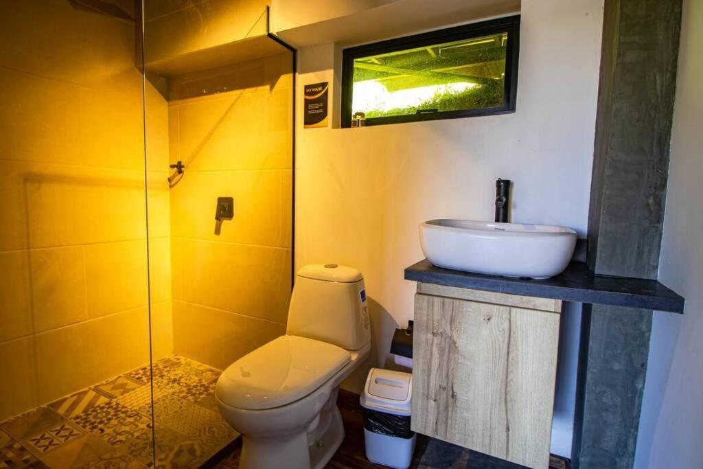 Sky House Cabana Guatape La Pradera  Eksteriør bilde
