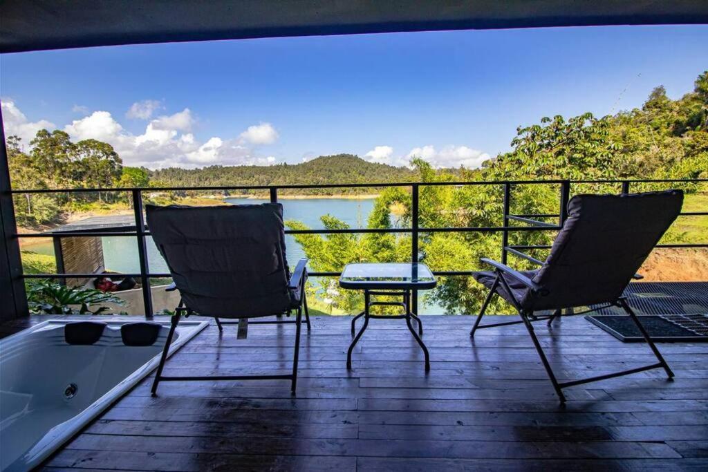 Sky House Cabana Guatape La Pradera  Eksteriør bilde