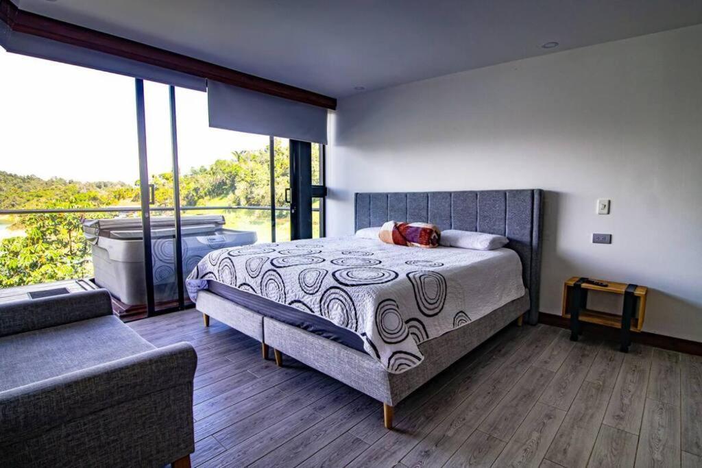 Sky House Cabana Guatape La Pradera  Eksteriør bilde