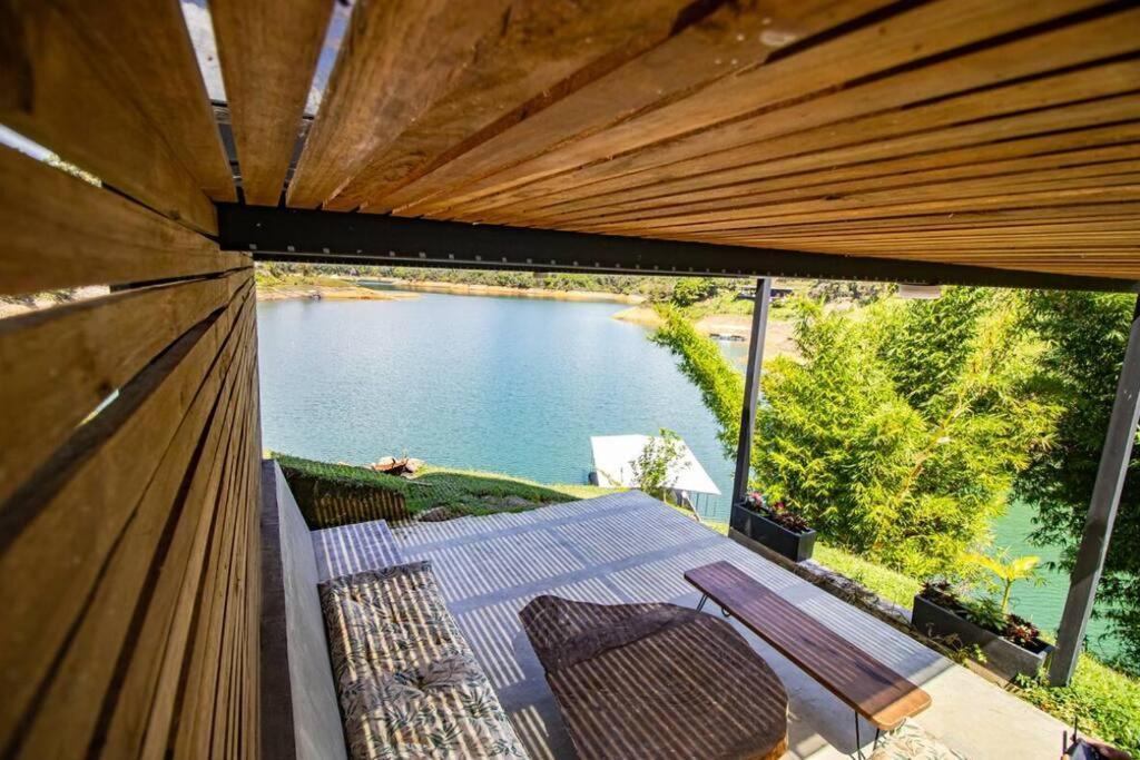 Sky House Cabana Guatape La Pradera  Eksteriør bilde