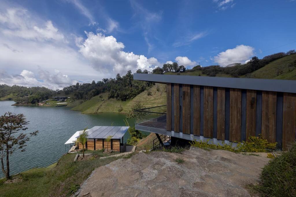 Sky House Cabana Guatape La Pradera  Eksteriør bilde